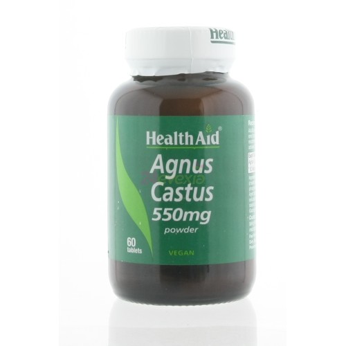 HEALTH AID AGNUS CASTUS 550MG TABS 60S 