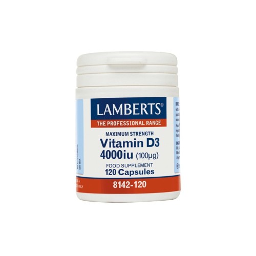 LAMBERTS VIT D3 4000IU 120tabs