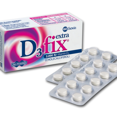 D3 FIX 2000IU 60TABLETS