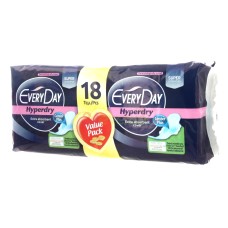 EVERY DAY HYPERDRY ULTRA PLUS SUPER 18 PCS
