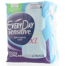 EVERY DAY SENSITIVE ULTRA PLUS EXTRA LONG 10PCS