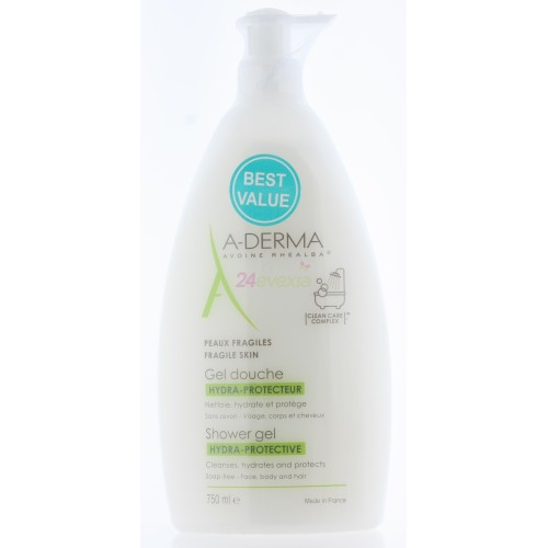 ADERMA GEL DOUCH HYDRA 750ML