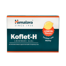 HIMALAYA KOFLET-H LEMON LOZENGES 2X6'S