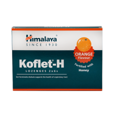 HIMALAYA KOFLET-H ORANGE LOZENGES 2X6'S