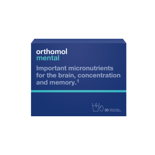 ORTHOMOL MENTAL POWDER&CAPS 30DAYS