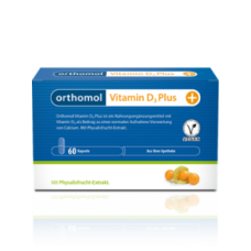 ORTHOMOL VITAMIN D3 PLUS 60CAPS