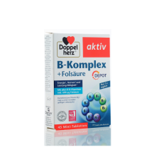 DOPPELHERZ B-COMPLEX & FOLIC ACID 45 TABLETS
