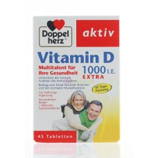 DOPPELHERZ VITAMIN D 1000IU 45TABS
