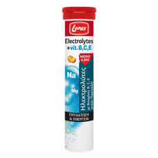 LANES ELECTROLYTES & VITAMINS B,C,E EFF 20TABS