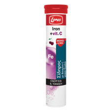 LANES IRON & VITAMIN C CHERRY EFF 20TABS