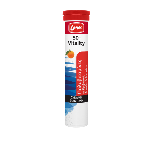 LANES MULTIVITAMINS 50+ VITALITY EFF 20TABS