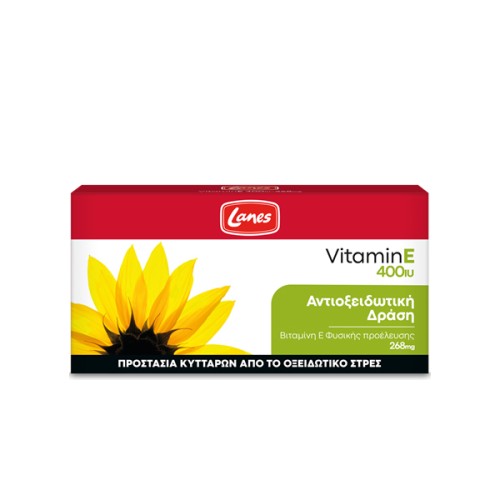 LANES VITAMIN E 400IU 30CAPS