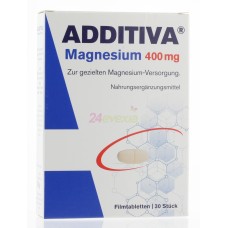ADDITIVA MAGNESIUM 400MG 30 FILM COATED TABLETS