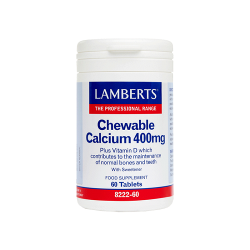 LAMBERTS CHEW CALCIUM 400MG 60S