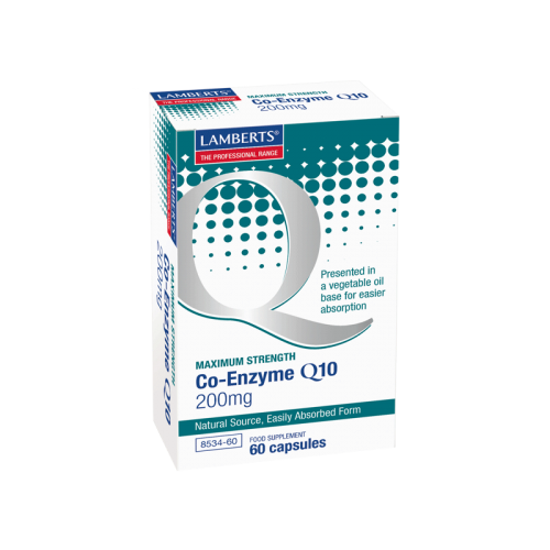 LAMBERTS CO-ENZYME Q10 200MG 60 TABLETS