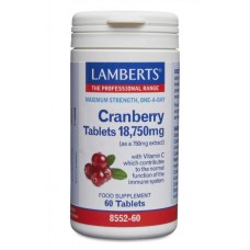 LAMBERTS CRANBERRY 18.750MG 60TABS