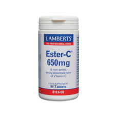 LAMBERTS ESTER-C 650MG 90 TABLETS