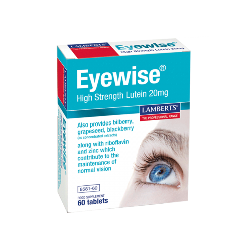 LAMBERTS EYEWISE LUTEIN 20MG 60TABS