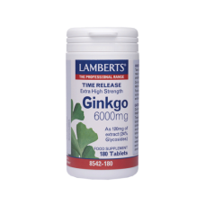 LAMBERTS GINKGO BILOBA 6000MG 30TABS