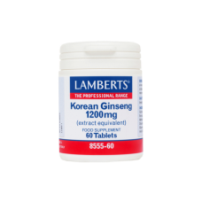 LAMBERTS KOREAN GINSENG 1200MG 60TABS