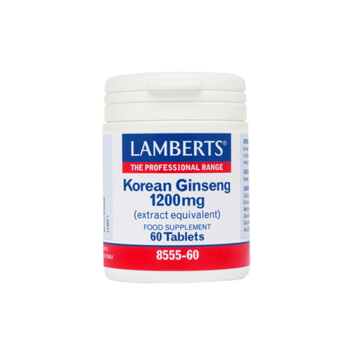 LAMBERTS KOREAN GINSENG 1200MG 60TABS