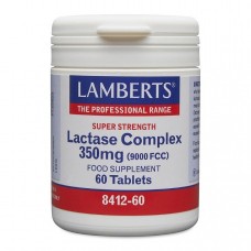 LAMBERTS LACTASE COMPLEX 350MG 60TABS