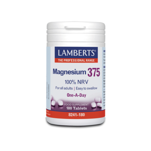 LAMBERTS MAGNESIUM 375MG 180TABS