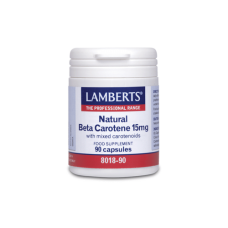 LAMBERTS NATURAL B-CAROTENE 15MG