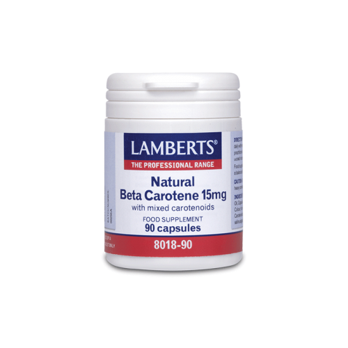 LAMBERTS NATURAL B-CAROTENE 15MG