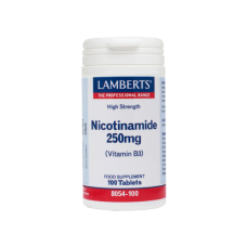 LAMBERTS NICOTINAMIDE VIT B3 250MG 100TABS