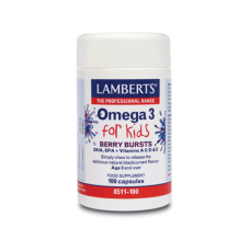 LAMBERTS OMEGA 3 FOR KIDS 100TABS(BERRY BURSTS)