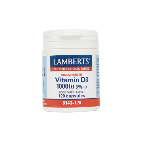 LAMBERTS VITAMIN D3 1000IU 25MG 120TABS