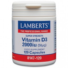 LAMBERTS VITAMIN D3 2000IU 120CAPS