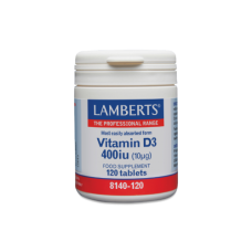 LAMBERTS VITAMIN D3 400IU 120TABS
