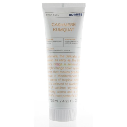 KORRES BODY MILK CASHMERE KUMQUAT 125ML