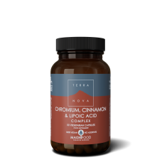 TERRANOVA CHROMIUM, CINNAMON & LIPOIC 50CAPS