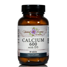 BOTANICAL HARMONY BH CALCIUM 600 WITH D3 60TABLETS