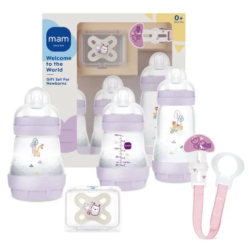 MAM WELCOME TO THE WORLD GIFTSET PINK