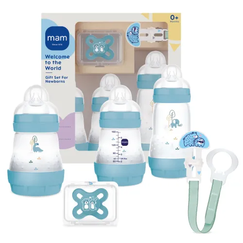 MAM WELCOME TO THE WORLD GIFTSET BLUE