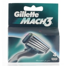 GILLETTE MACH 3 (4 REFILLS)