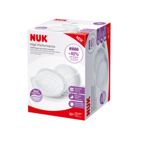 NUK BREAST PADS HIGH PERFORMANCE 60/BOX