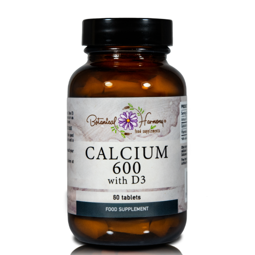 BOTANICAL HARMONY BH CALCIUM 600 WITH D3 60 TABLETS