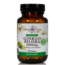 BOTANICAL HARMONY BH GINKGO BILOBA 6000MG (120MG EXTRACT)
