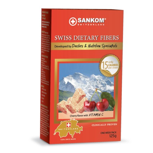 SANKOM CHERRY DIET FIBRES 30 CUBES