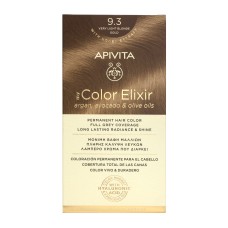 APIVITA HAIR COLOR KIT 9.3 VERY LIGHT BLONDE GOLD