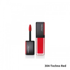 SHISEIDO LAQUERINK LIPSHINE 304 TECHNO RED