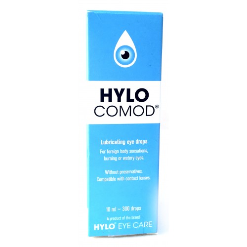 hylo comod lubricating eye drops