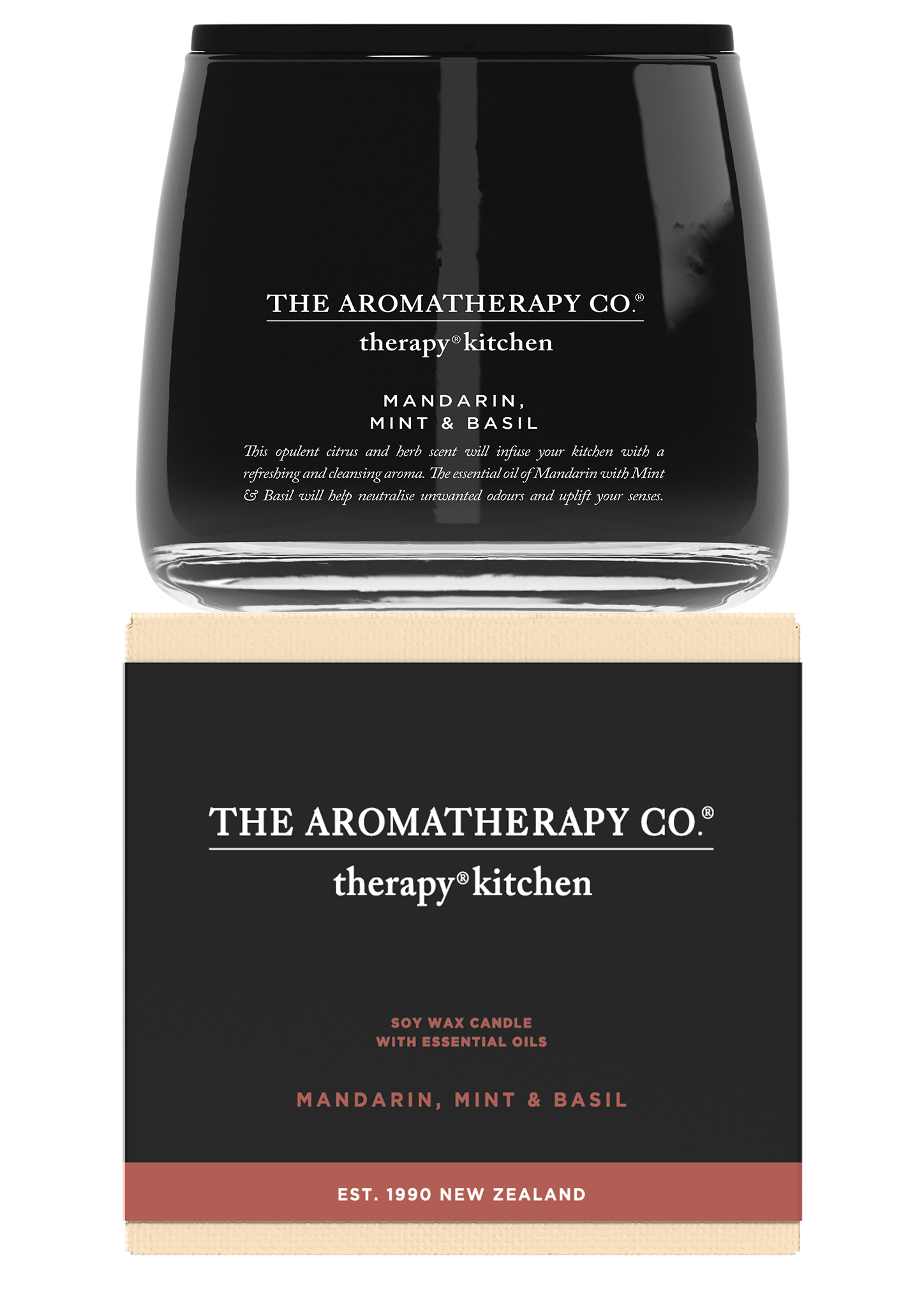  THERAPY KITCHEN - MANDARIN MINT & BASIL CNDL  260GM