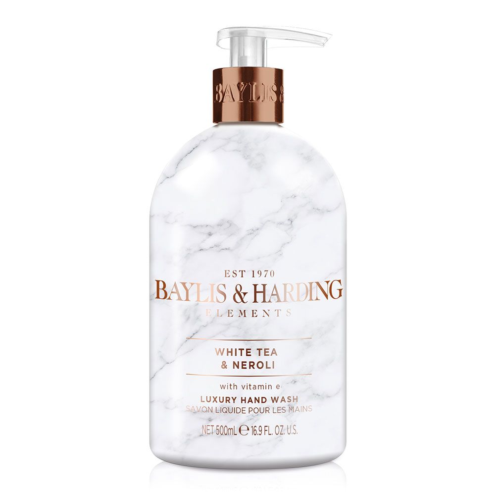 BAYLIS & HARDING ELEMENTS HAND WASH – WHITE TEA & NEROLI 500ML
