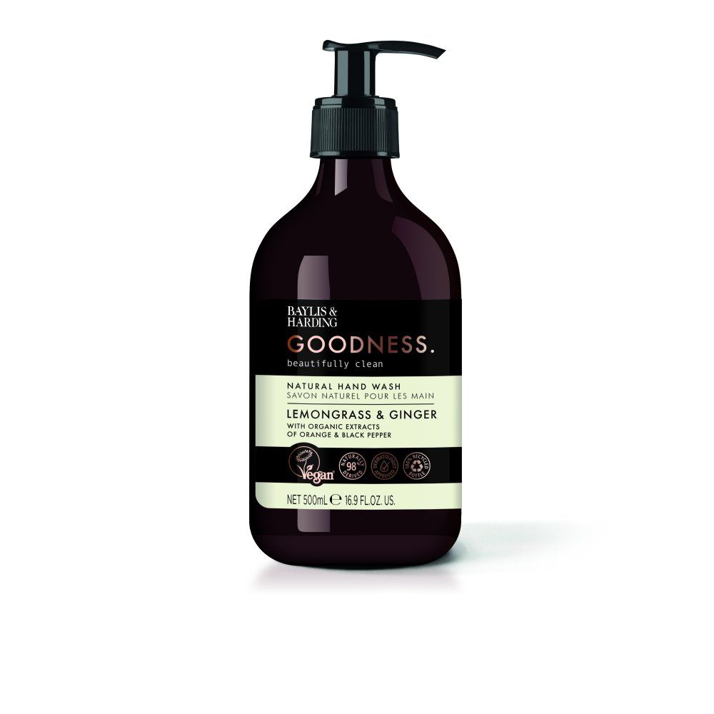 BAYLIS & HARDING GOODNESS LEMONGRASS & GINGER HAND WASH 500ML